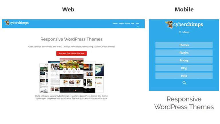 Use thin navigation bars