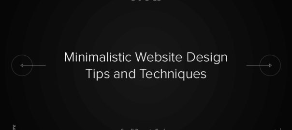 Minimalistic Website Design